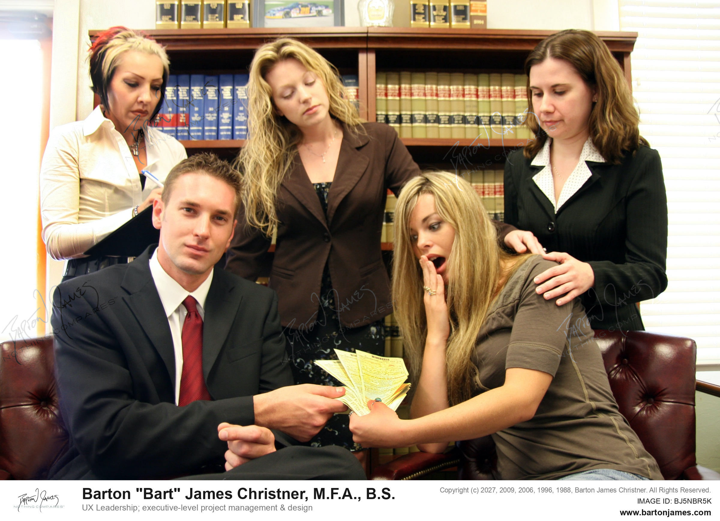 20080509 ADVERTISING Sheckter Dave Attorney Palm Coast Daytona Autumn Cook PHOTO