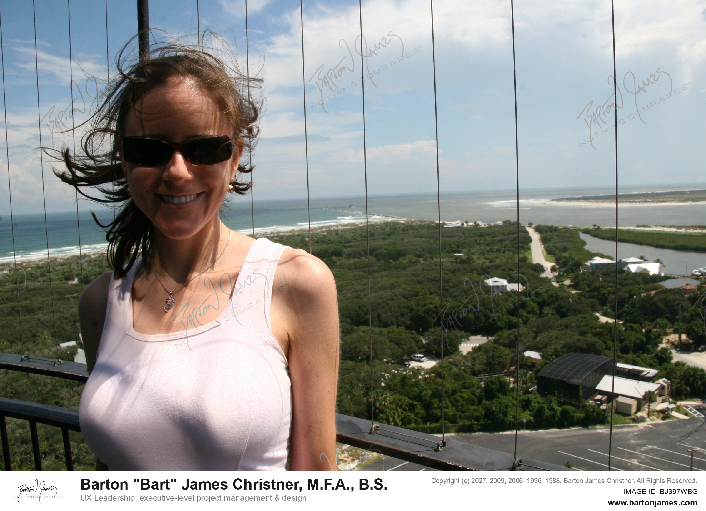 20070922 AERIAL Ponce Inlet Lighthouse Mary Hemmelgarn PHOTO