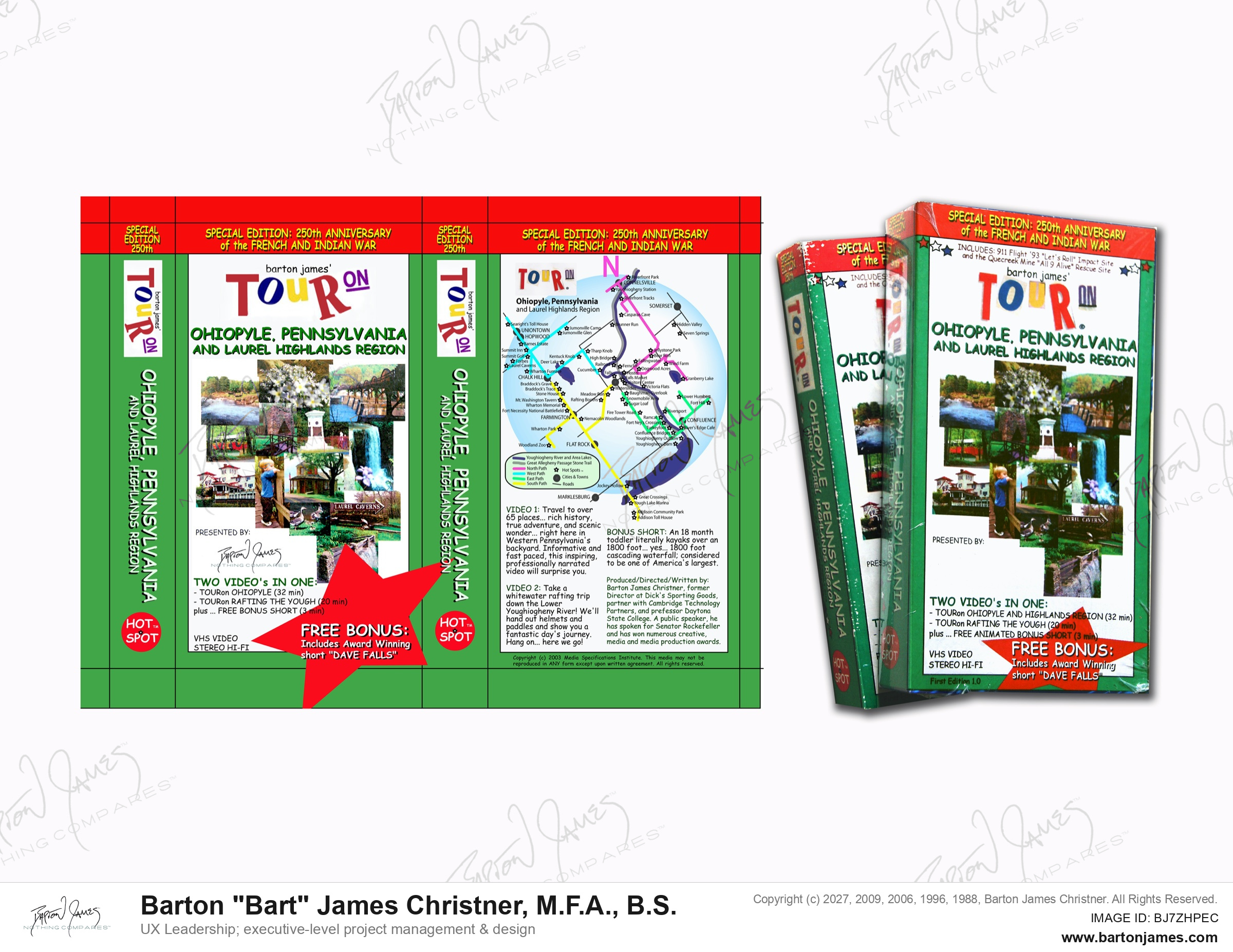 20030611 CHRISTNER TOURon Ohiopyle PACKAGING PHOTO