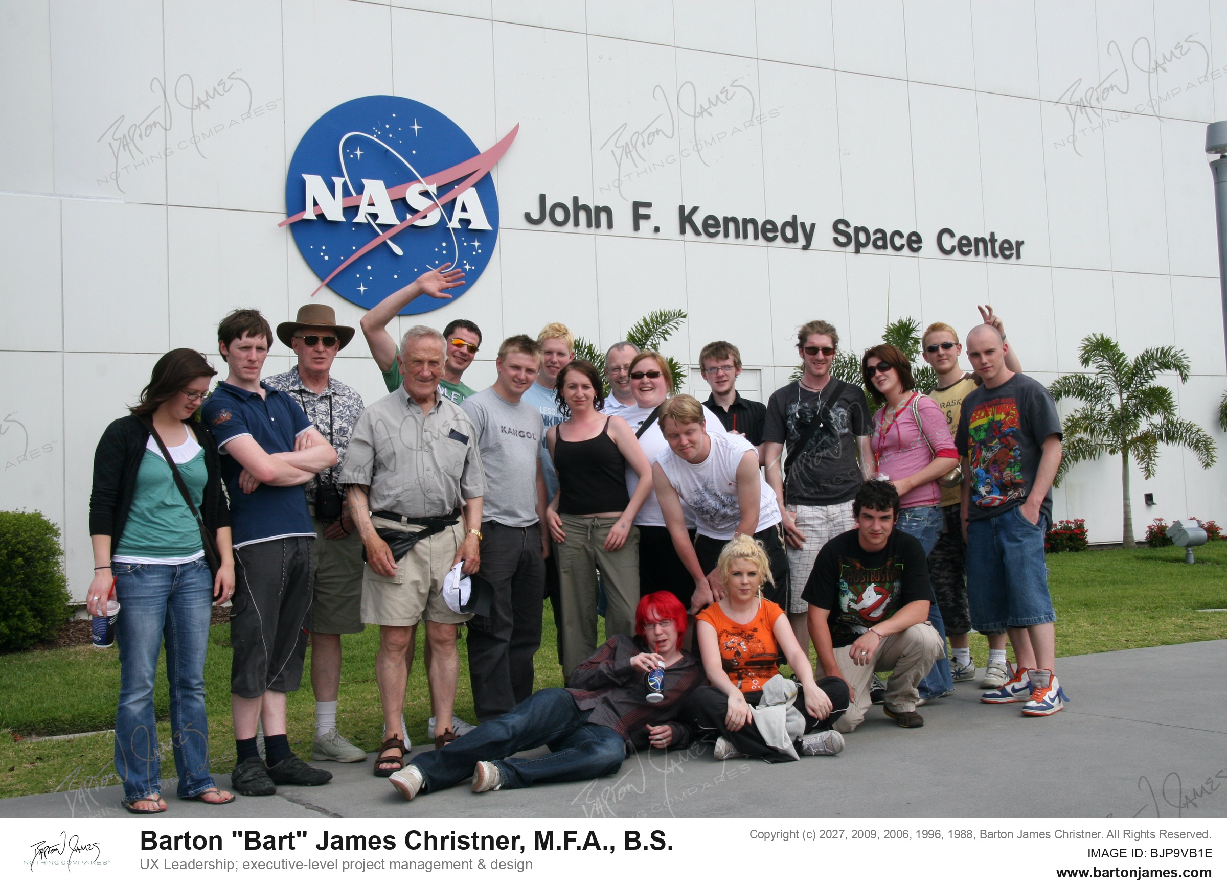 20080510 EVENT COVER DSTDIRISHKennedy Space Center Hugo Sweeney Jim Slevin PHOTO