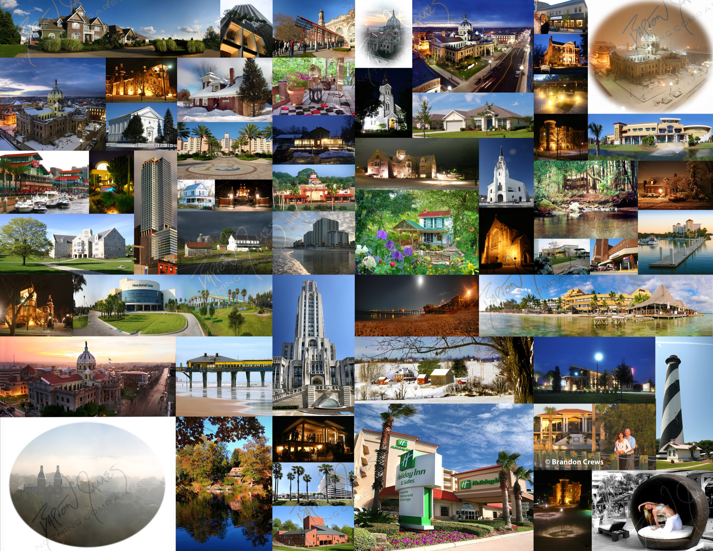 D1 Exterior: a collage of the work in this chapter