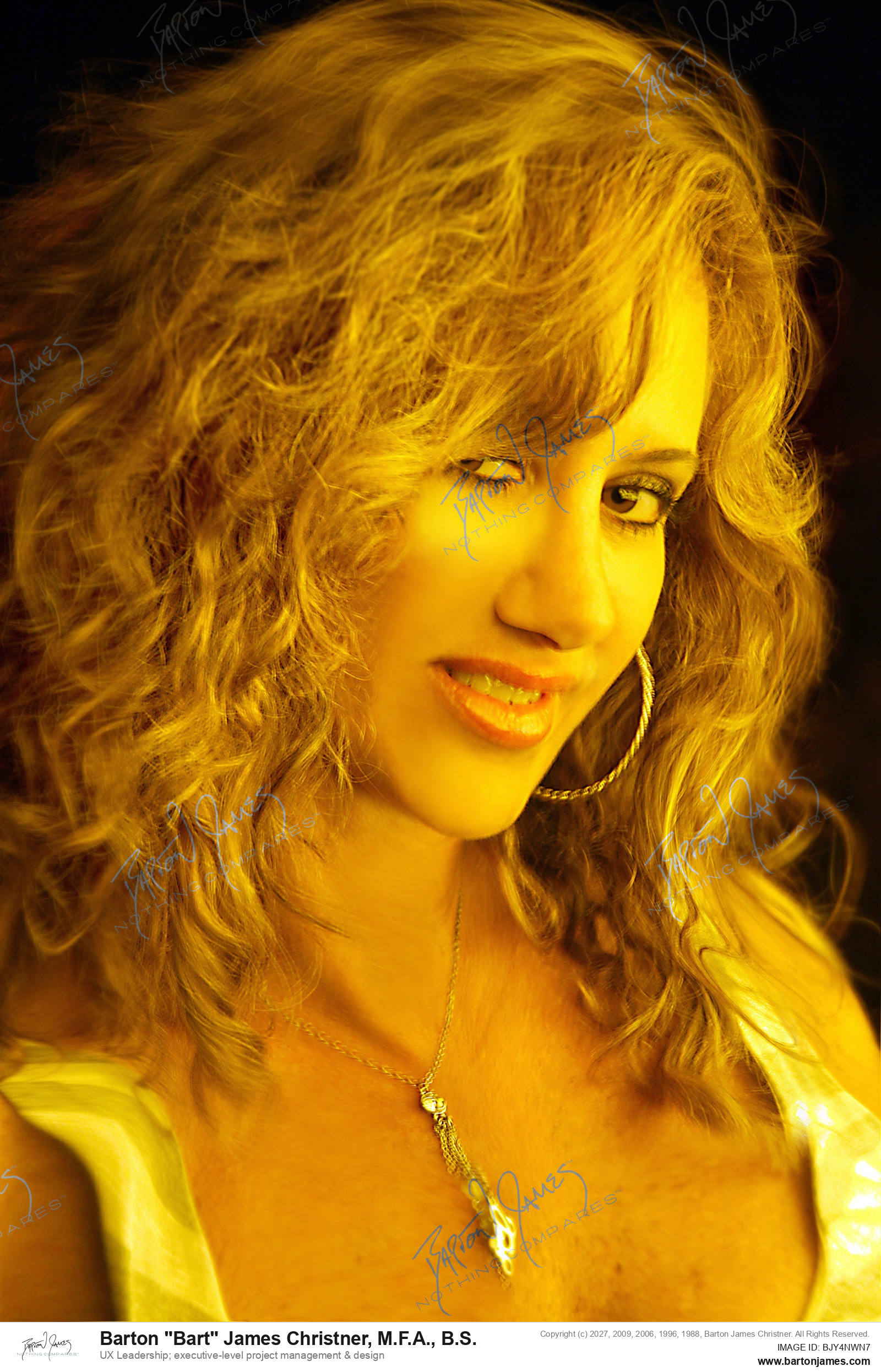 20110506 PORTRAIT La Fiesta Yellow Light Vicki Anne PHOTO