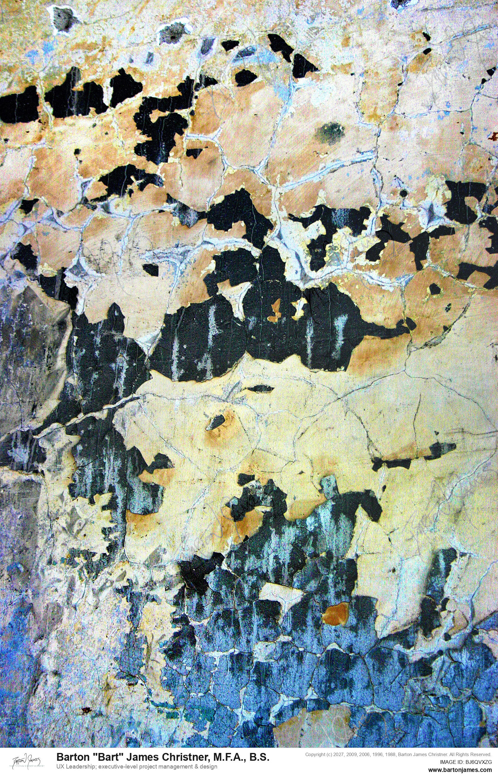 20050130 FINEART ARTWashington Duane Textures Unknown Location PHOTO