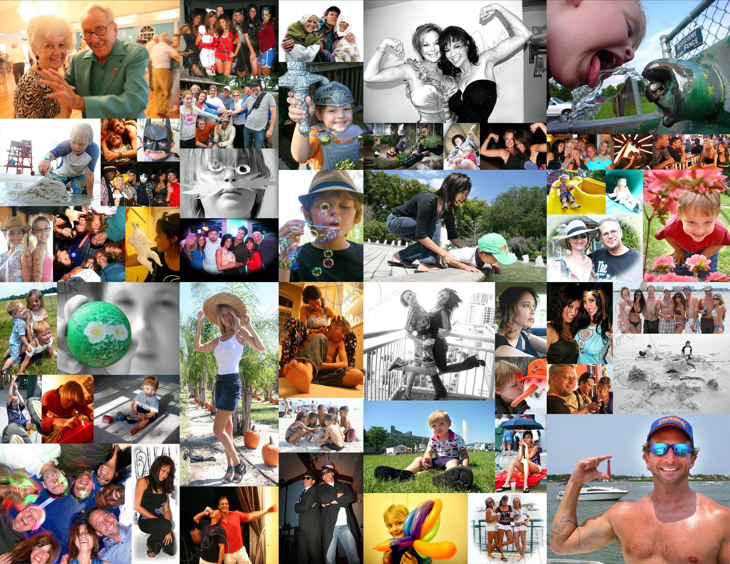 D1 Lifestyle: a collage of the work in this chapter