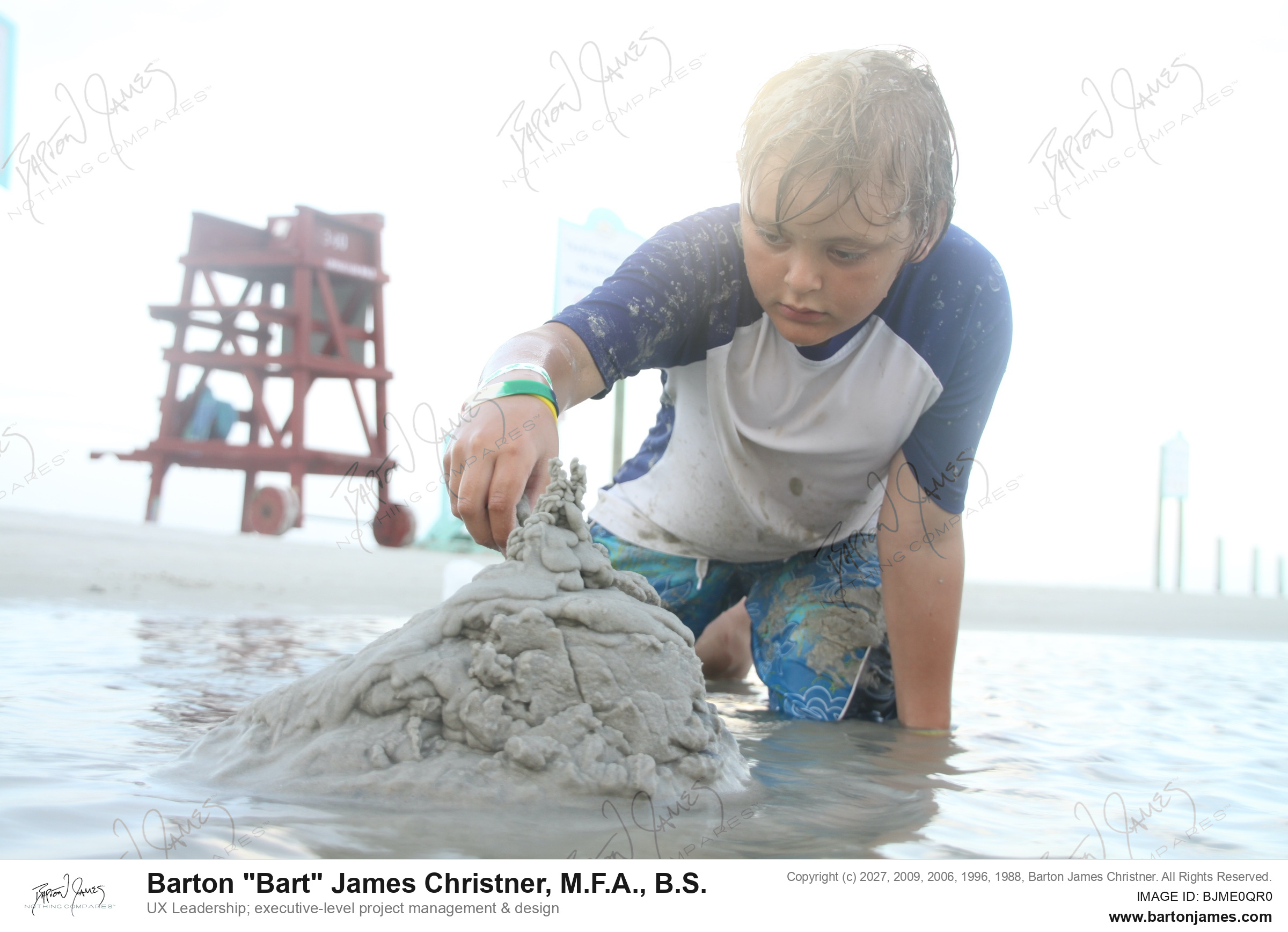 20100810 LIFESTYLE Cover Daytona Beach Drip Castle Christner Reed IMG9879 PHOTO