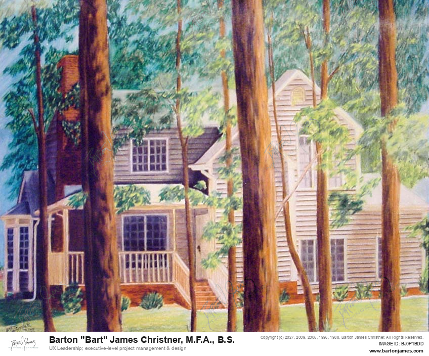 19880000 WHB WORKMAN House Rendering PHOTO