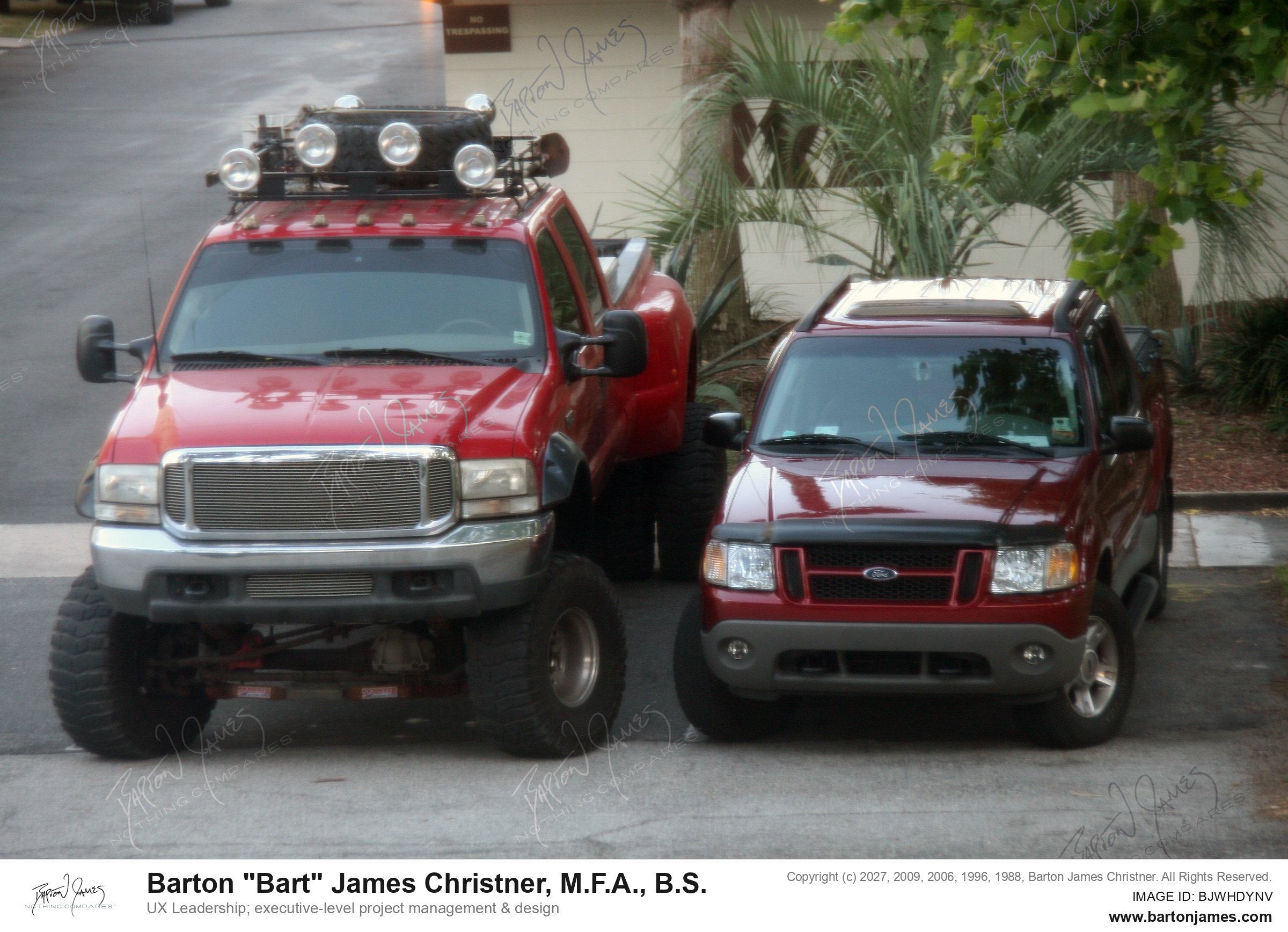 20080612 Big Truck Little Truck Funny PHOTO