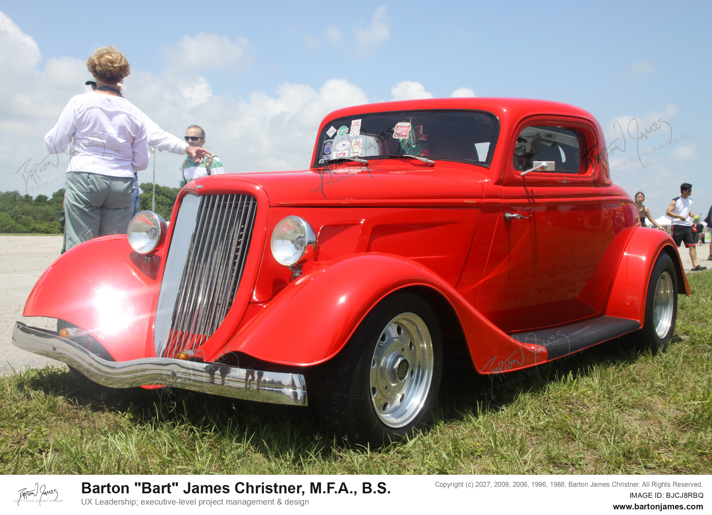 20100522 EVENT New Smyrna Balloon Fest4Car Show Antique PHOTO