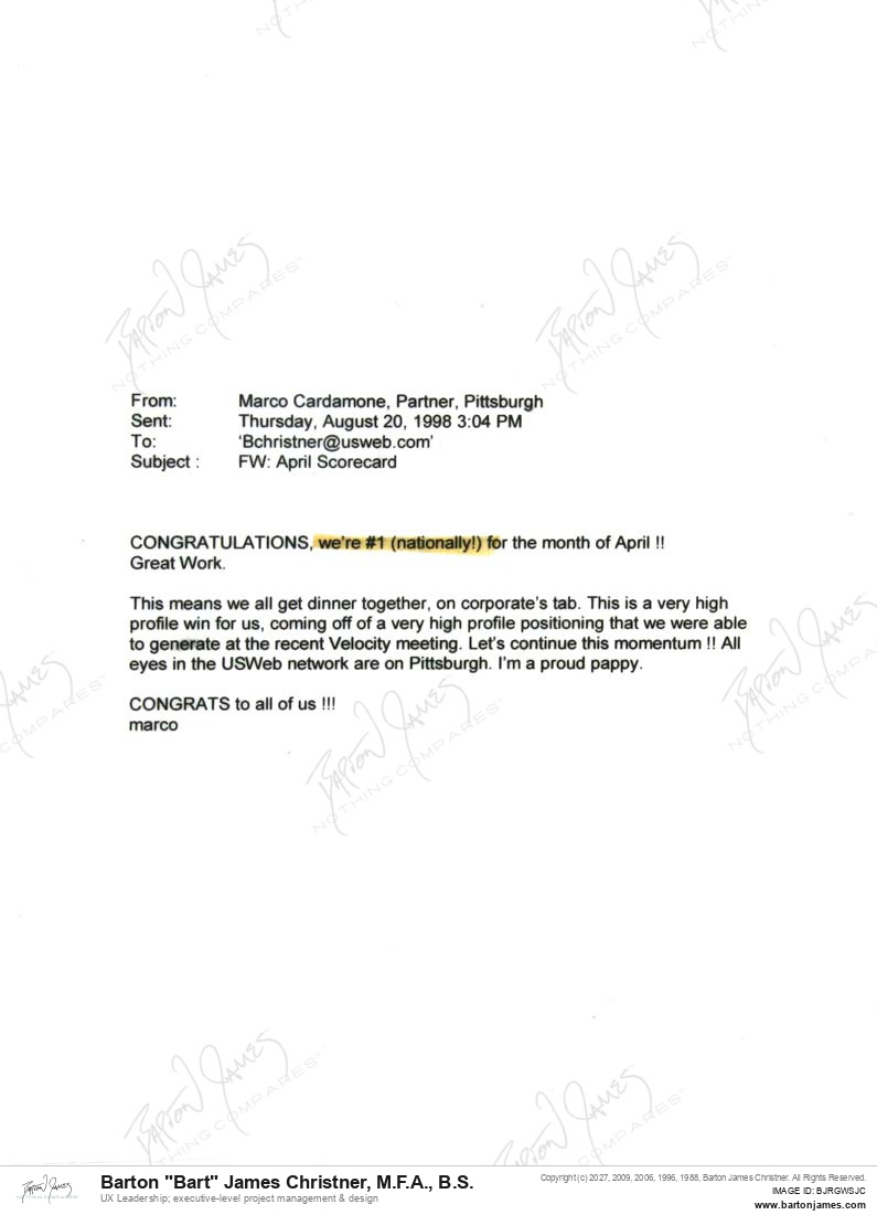 19980820 CONGRATS Marco Cardamone EMAIL