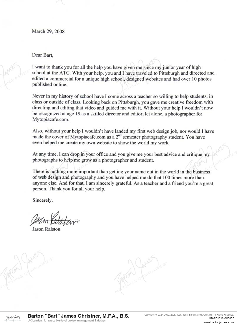 20080329 THANKS Jason Ralston LETTER