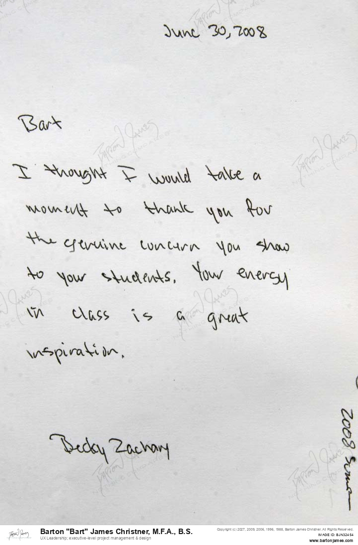 20080630 THANKS Becky Zachary CARD