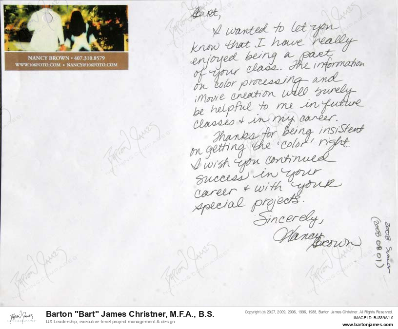 20080801 THANKS Nancy Brown CARD