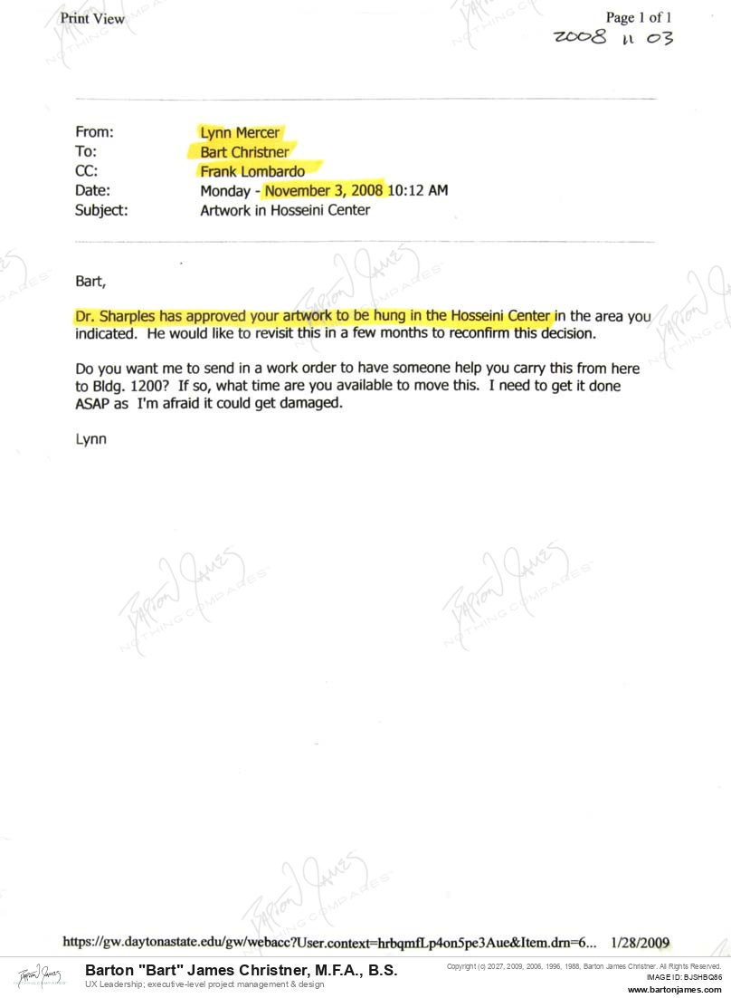 20081103 APPROVE Lynn Mercer EMAIL