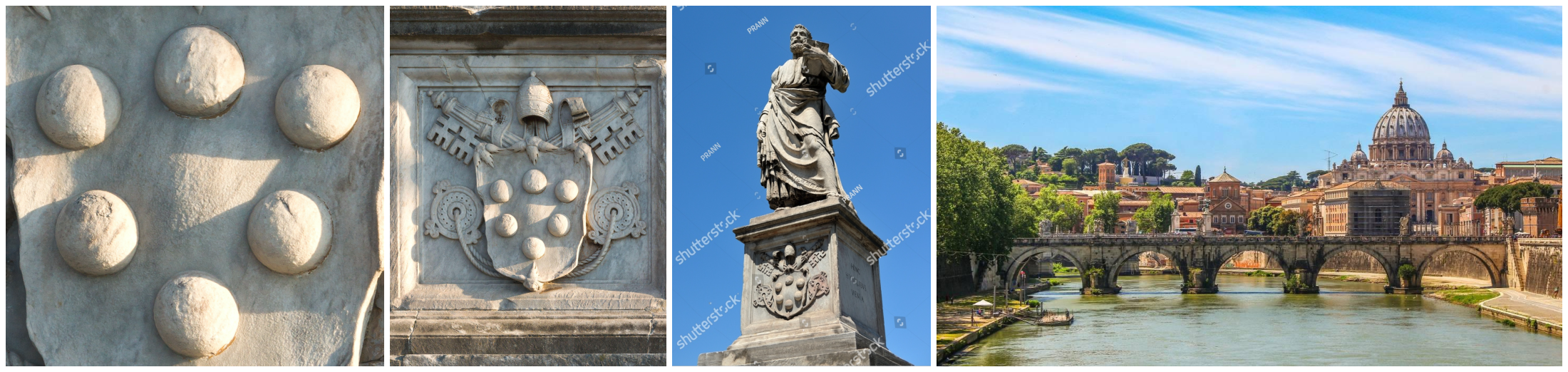 1535 AD ITALY PONTE SANT ANGELO