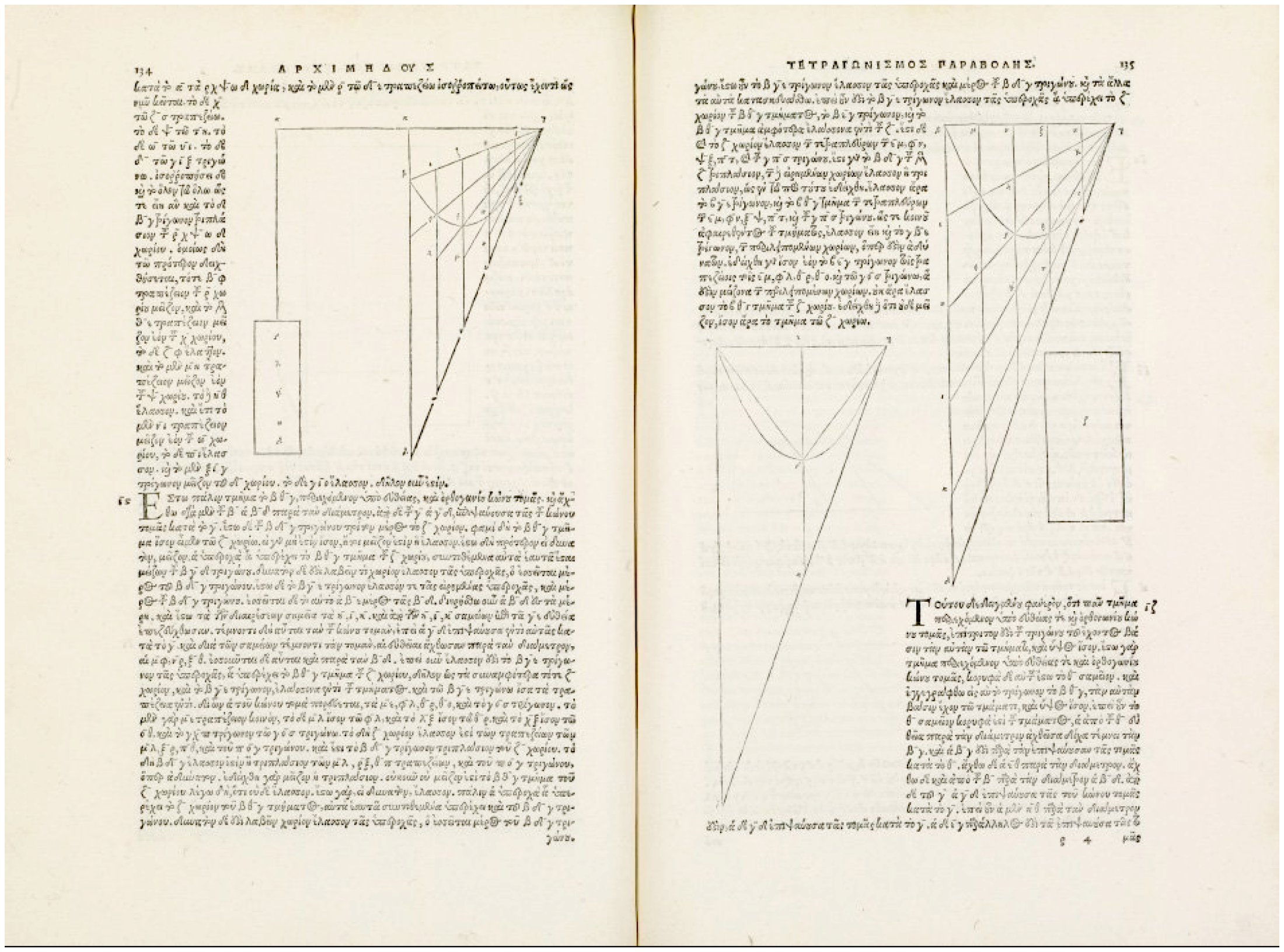 1544 AD ITALY ARCHIMEDES OPERA