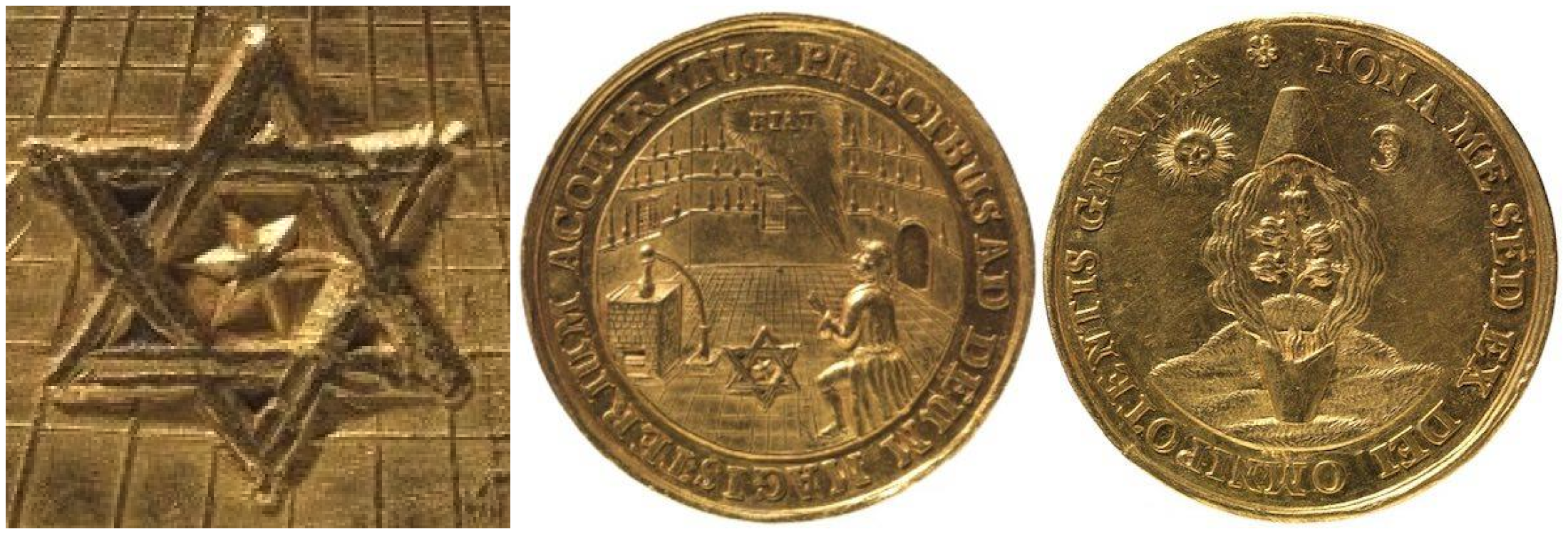 1700 AD GERMANIC ALCHEMY COIN