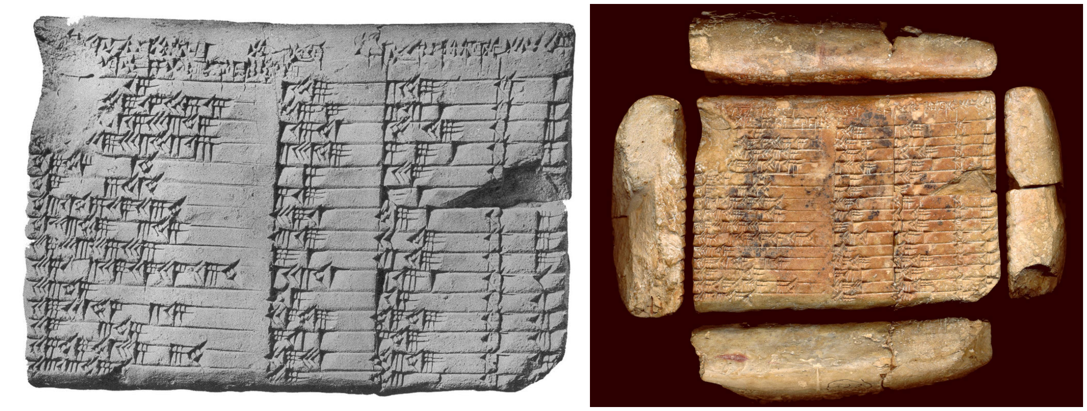 1762 BC BABYLON PLIMPTON 322 PYTHAGOREAN TRIPLETS