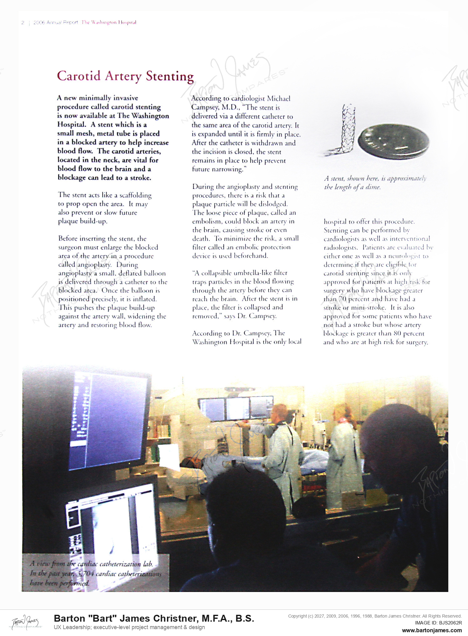 20061214 CHAIDO Artery Stenting ANNUALREPORT