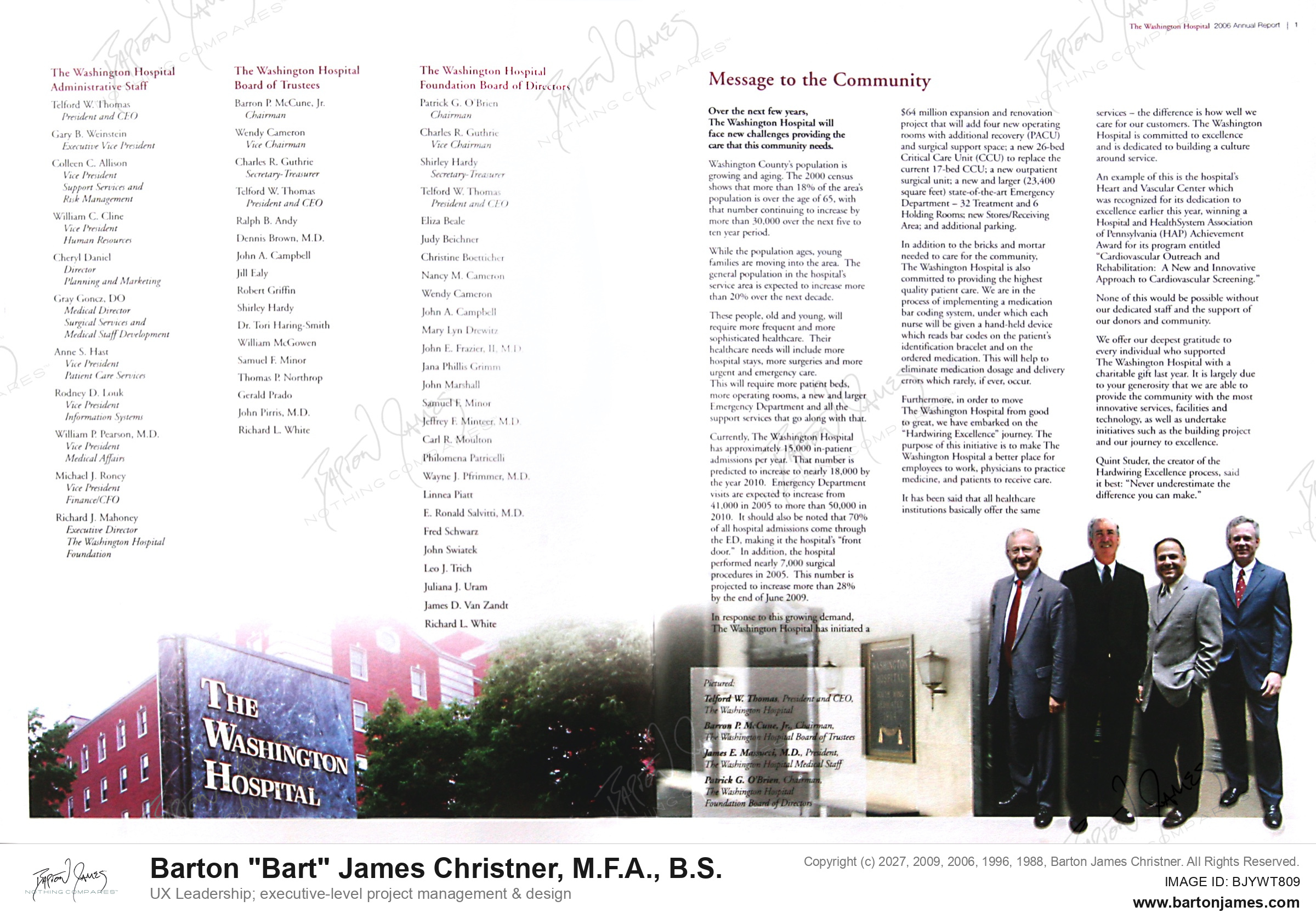 20061214 CHAIDO Community Message ANNUALREPORT