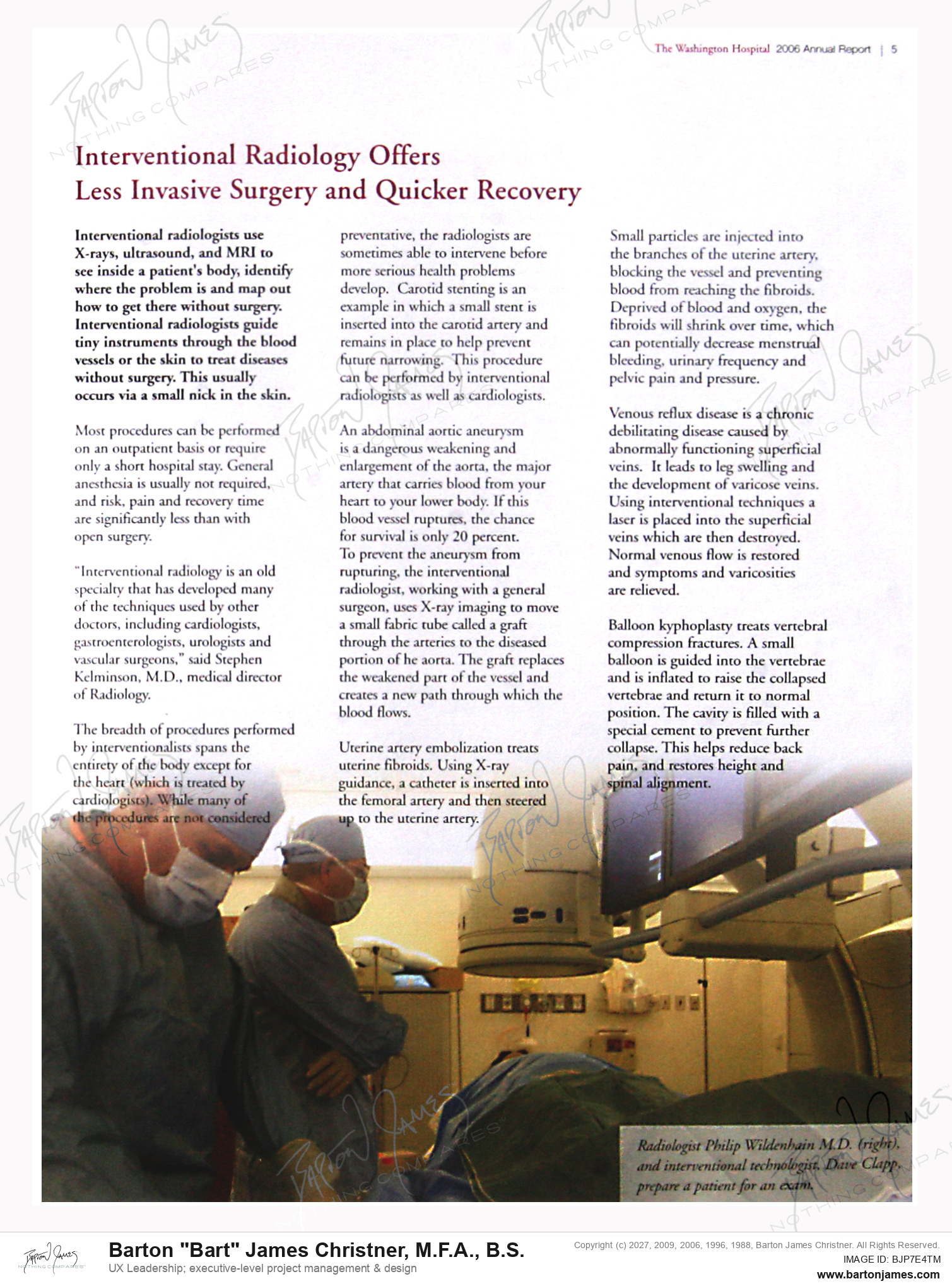 20061214 CHAIDO Radiology ANNUALREPORT