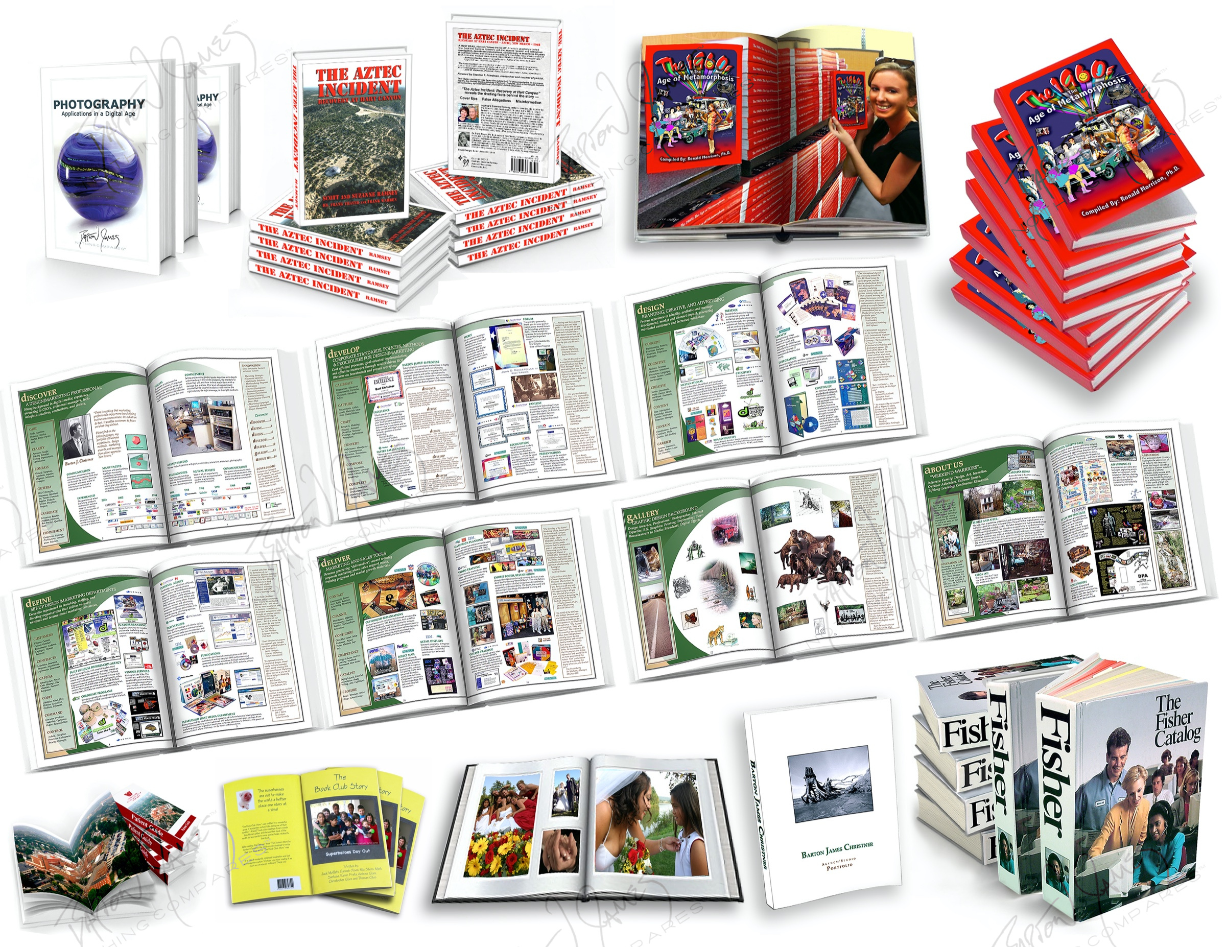 D5 Book: a collage of the work in this chapter