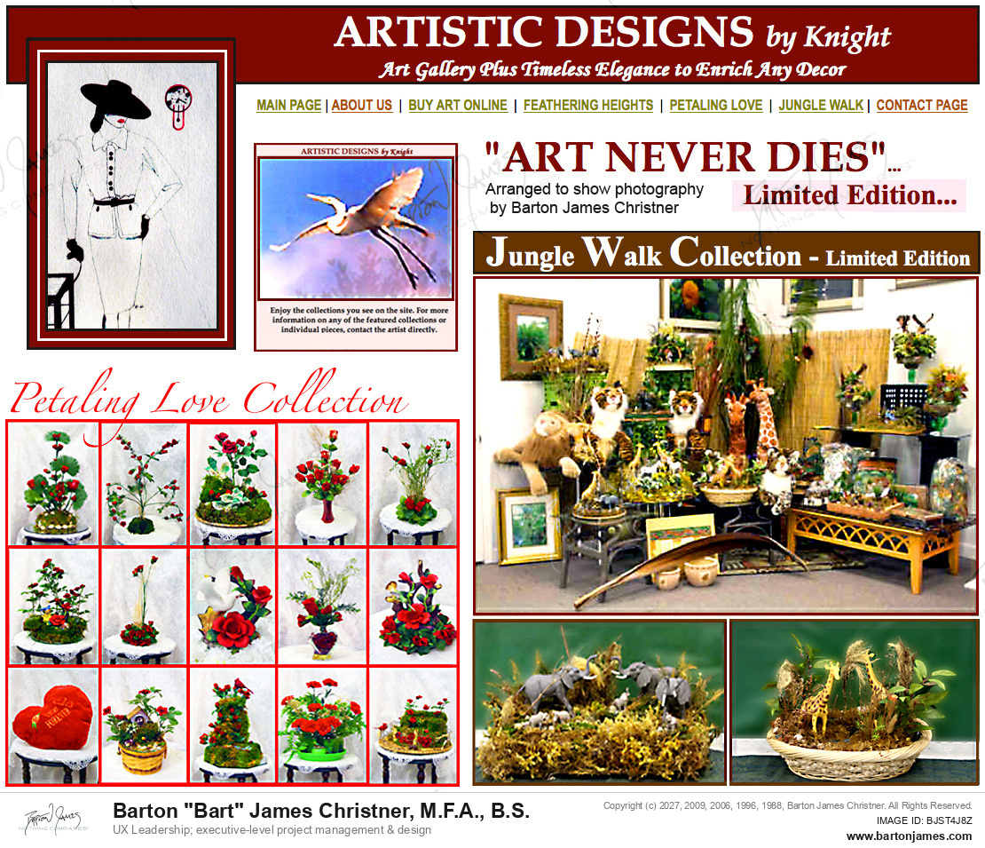 20091105 ATOR Artistic Designs Online CATALOG
