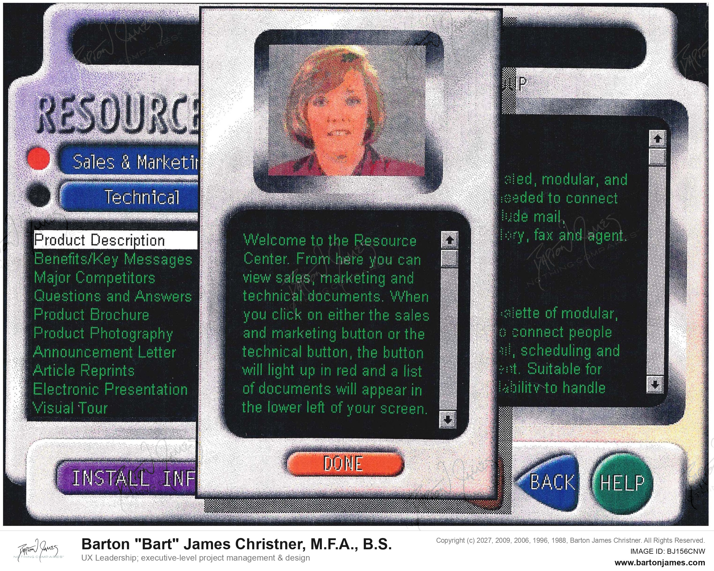 19950415 MORRIS BESTeam Reseller3 INTERFACE