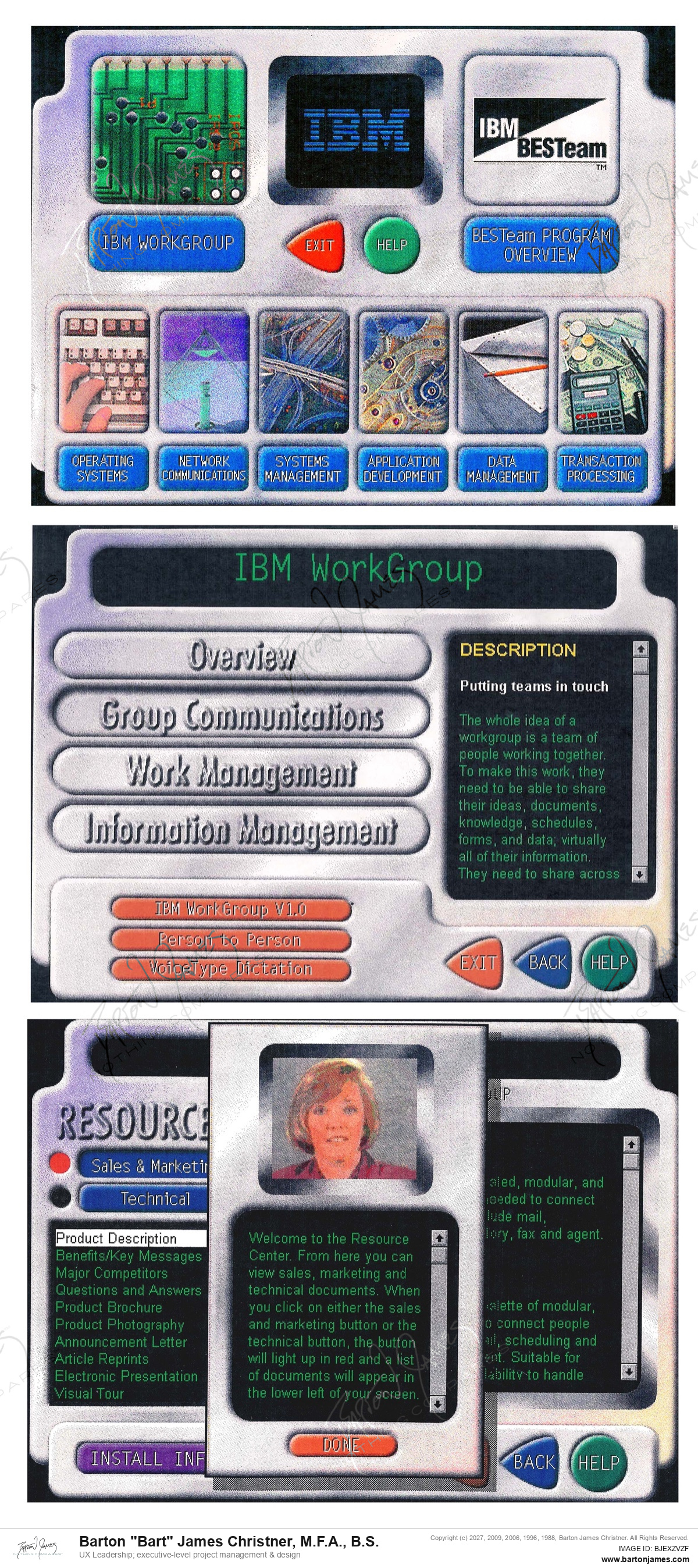 19950415 MORRIS BESTeam Reseller INTERFACE