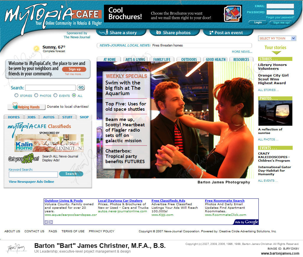 20080428 FERRIER Swim With The Big Fish MAGAZINEONLINE