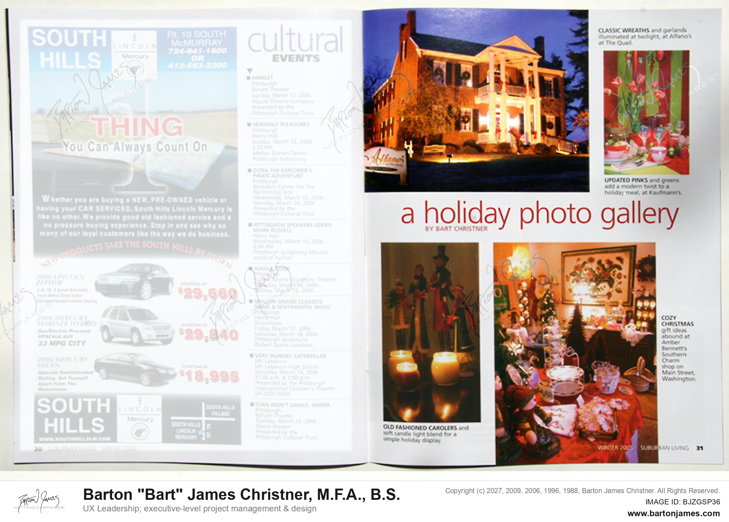 20051201 CHRISTNER Holiday Photo Gallery1 MAGAZINE