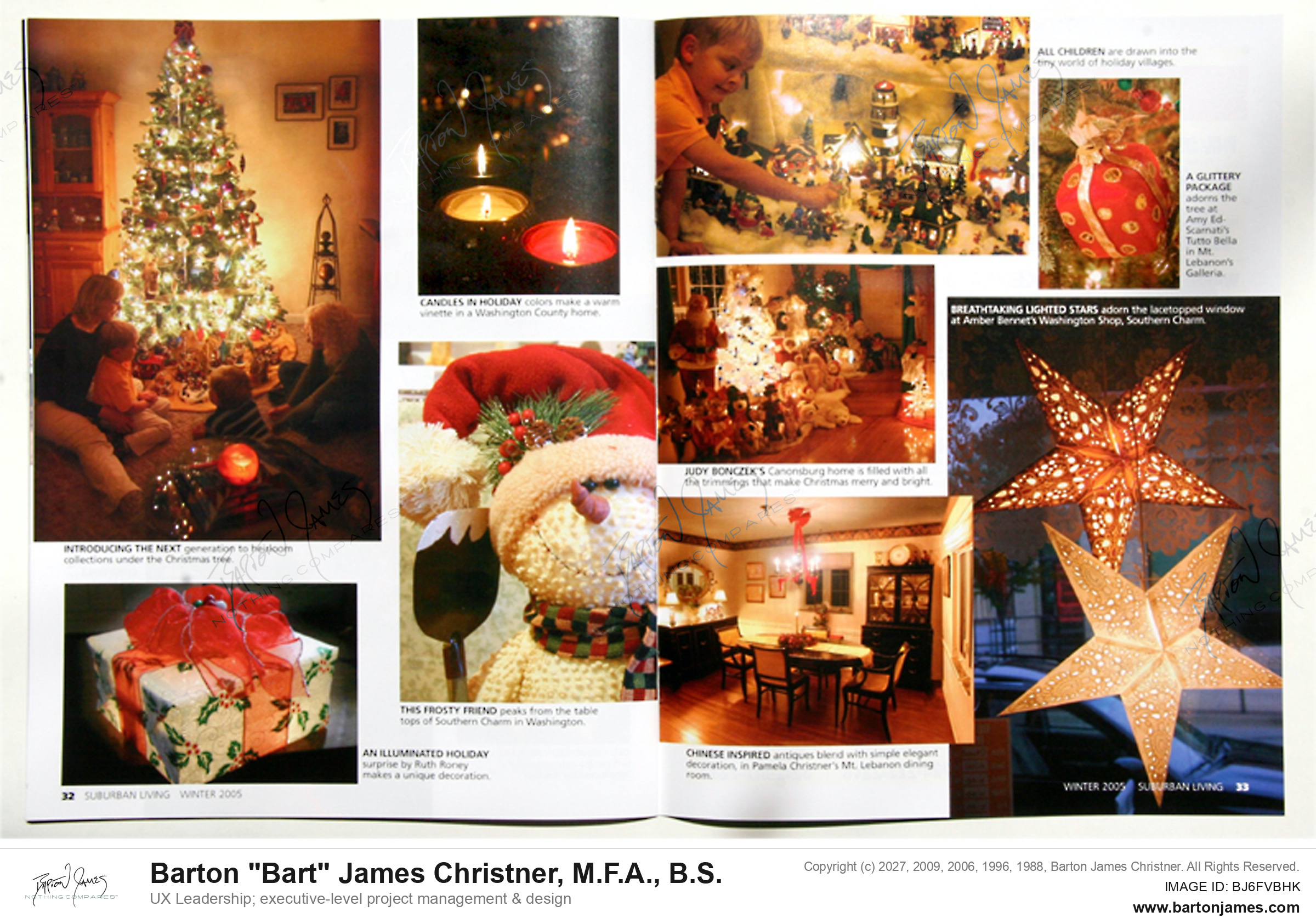 20051201 CHRISTNER Holiday Photo Gallery2 MAGAZINE