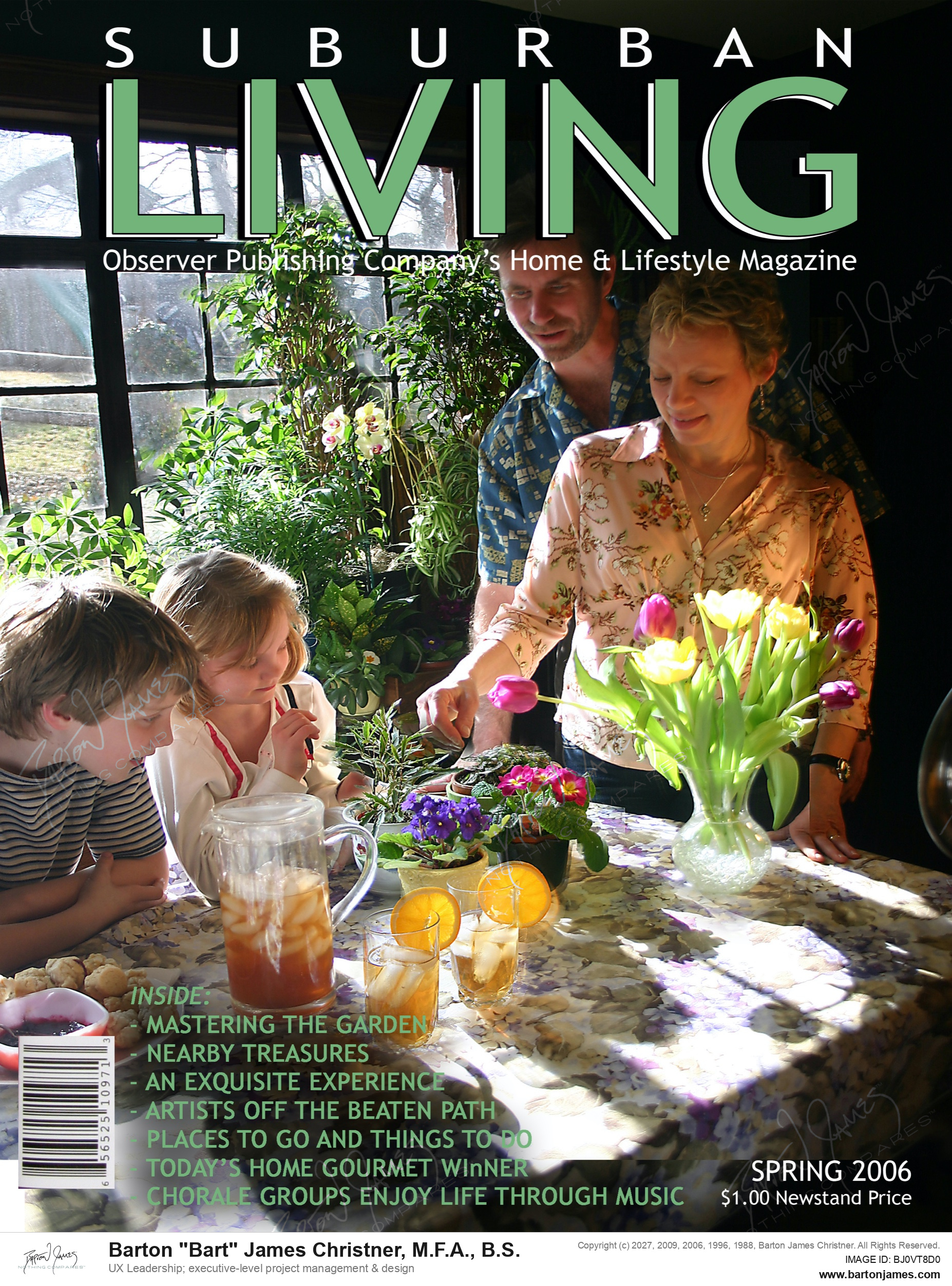 20060302 CHRISTNER Garden Tea Cover MAGAZINE