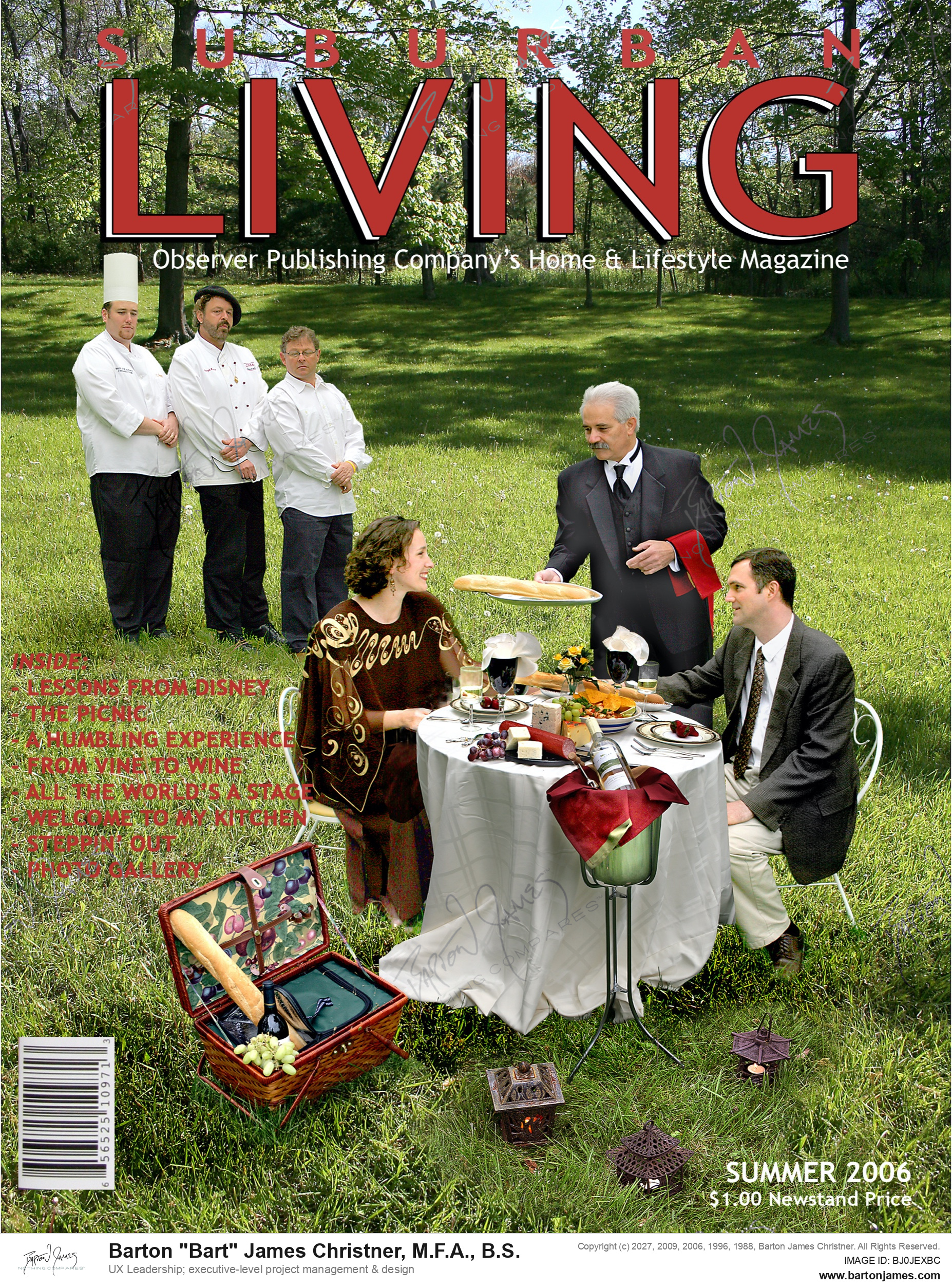 20060602 CHRISTNER The Picnic Cover MAGAZINE