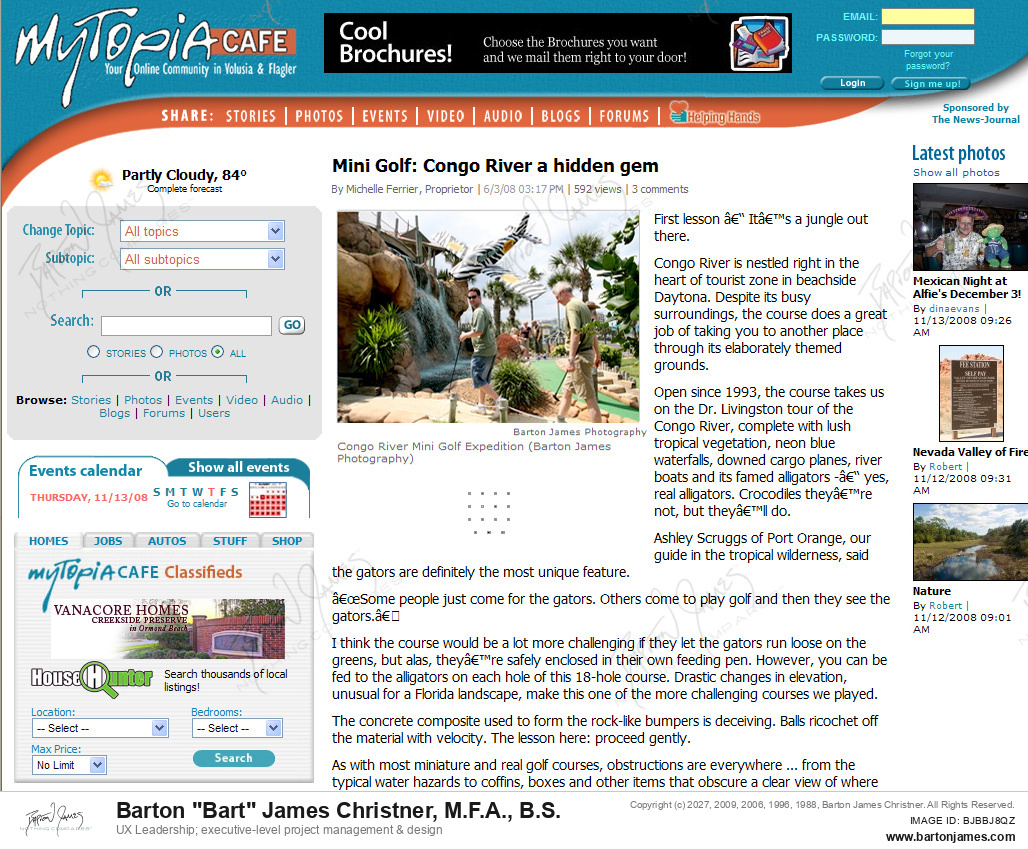 20080603 FERRIER Hidden Gem Congo River MAGAZINE