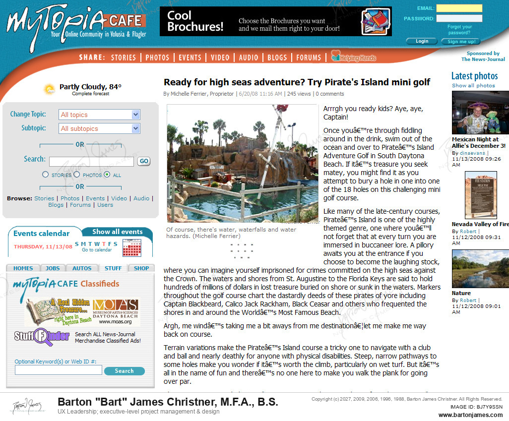 20080620 FERRIER High Seas Pirates Island MAGAZINE