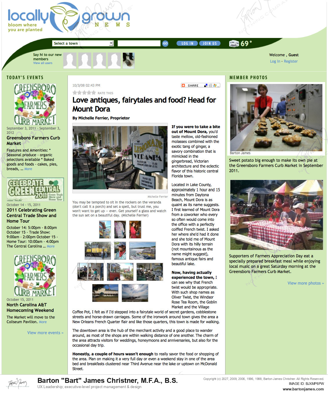 20081003 FERRIER Food And Fairytales MAGAZINE