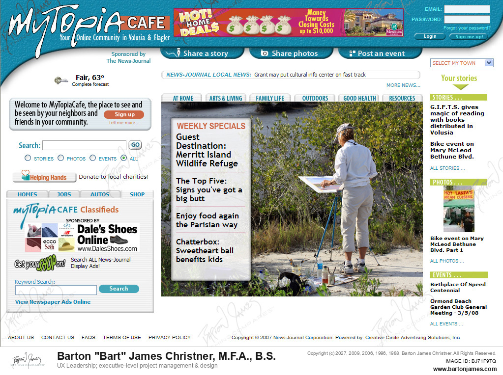 20081003 RALSTON Destination Merritt Island MAGAZINE