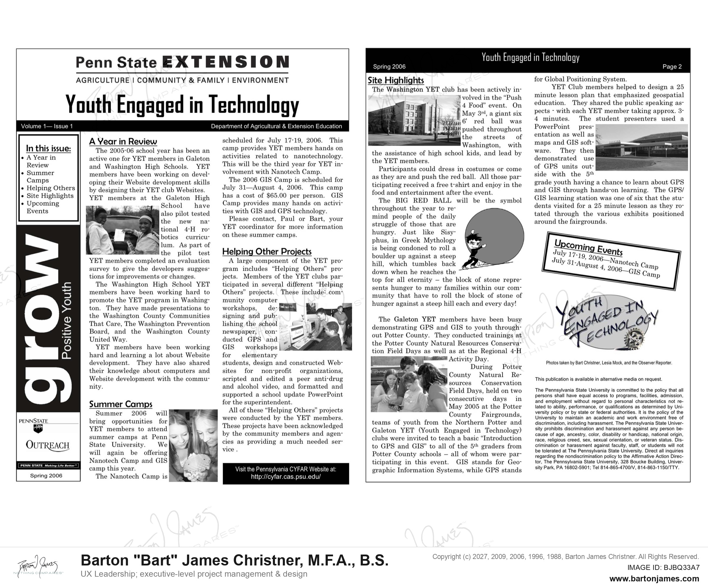 20060501 YOUNG Grow2006 NEWSLETTER