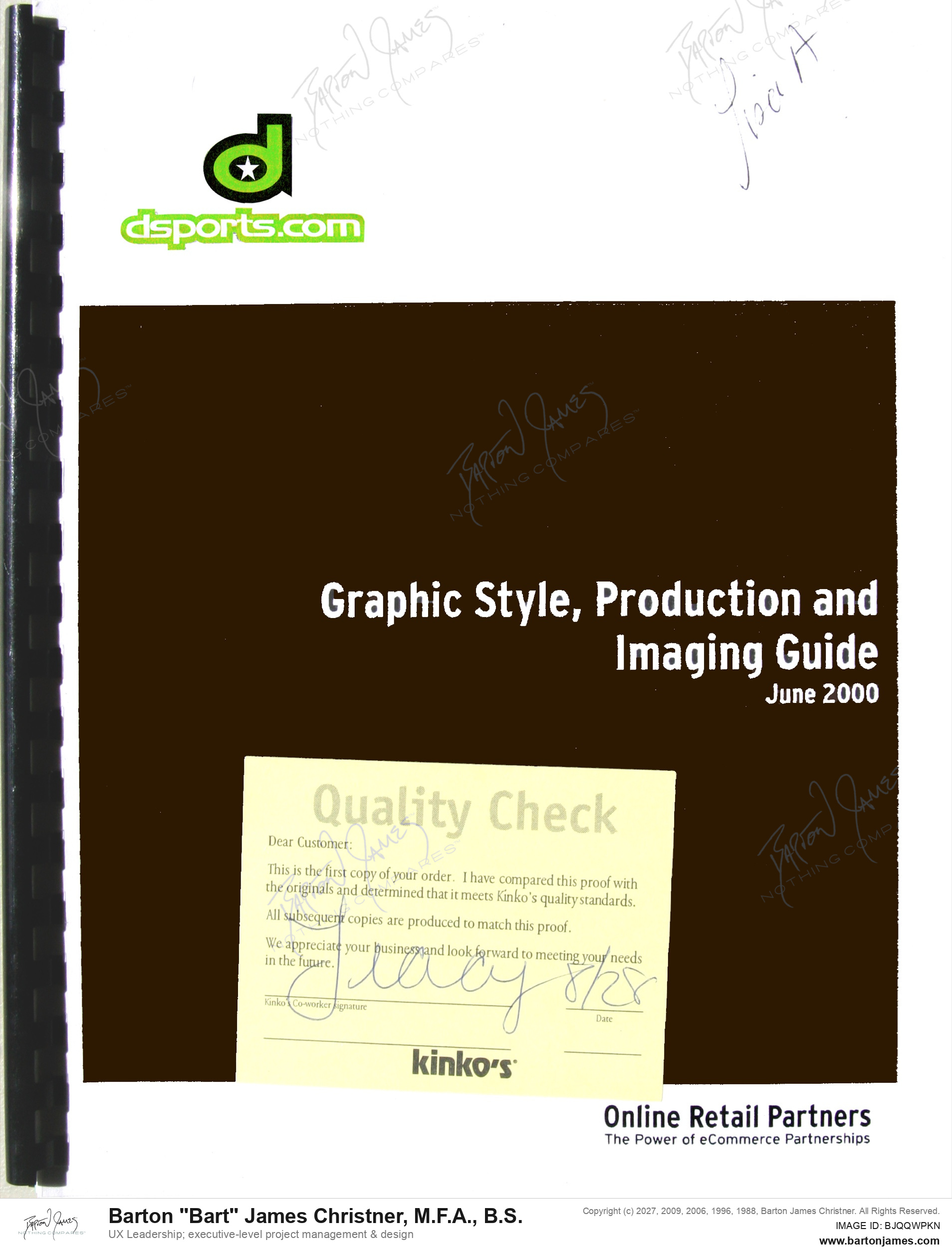 20000828 ARBUCKLE Graphic Image Guide RESEARCH