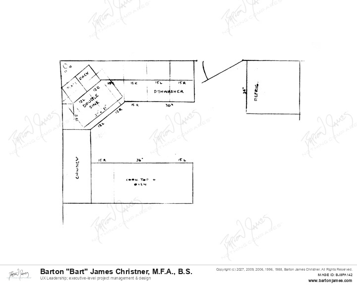 19970401 CHRISTNER Dantes Kitchen Plan SCHEMATIC