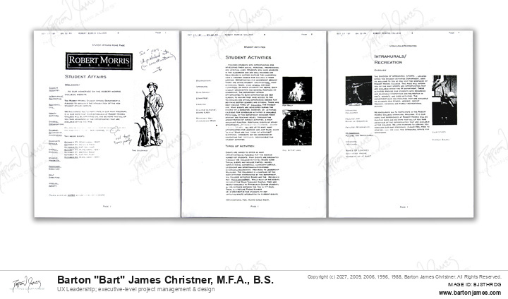 19971017 JOE Student Affairs SCHEMATIC
