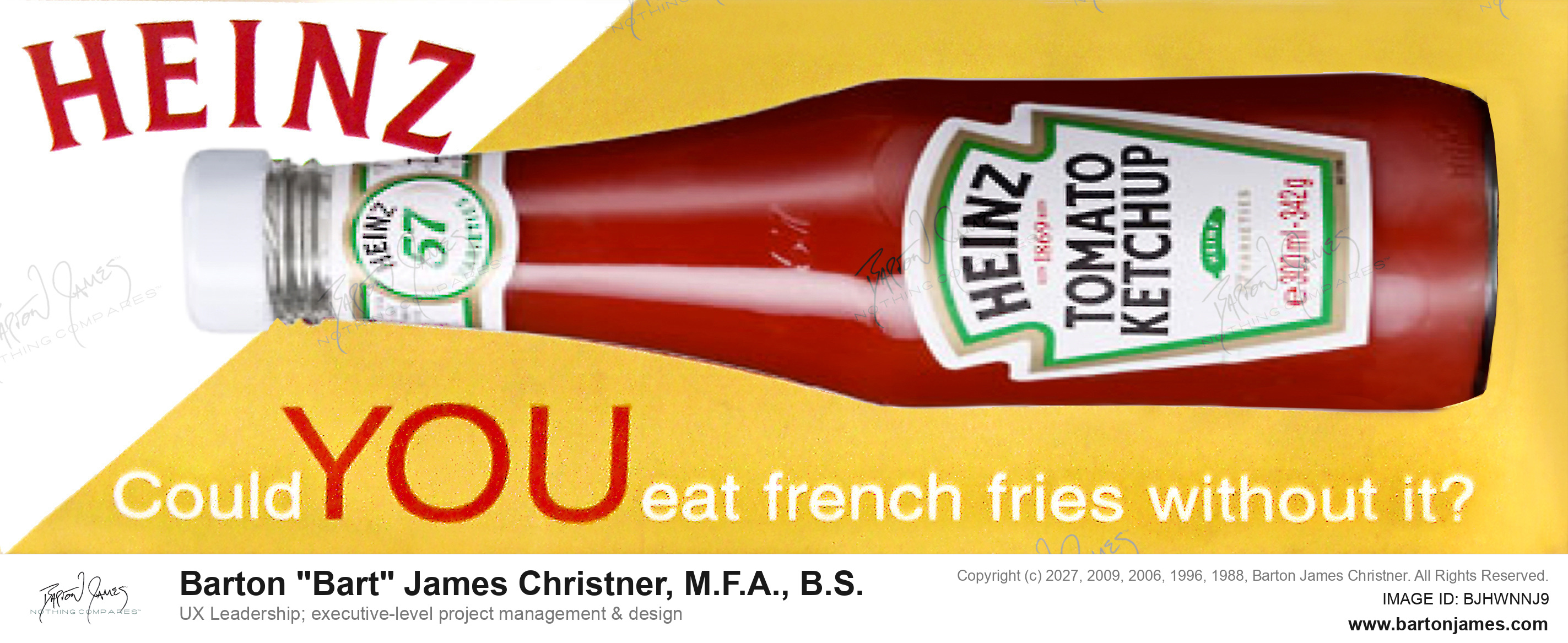 19970309 MORRIS Heinz Ketchup SHELFTALKER